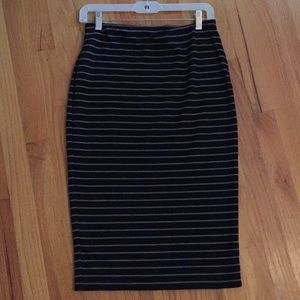 Casual pencil skirt
